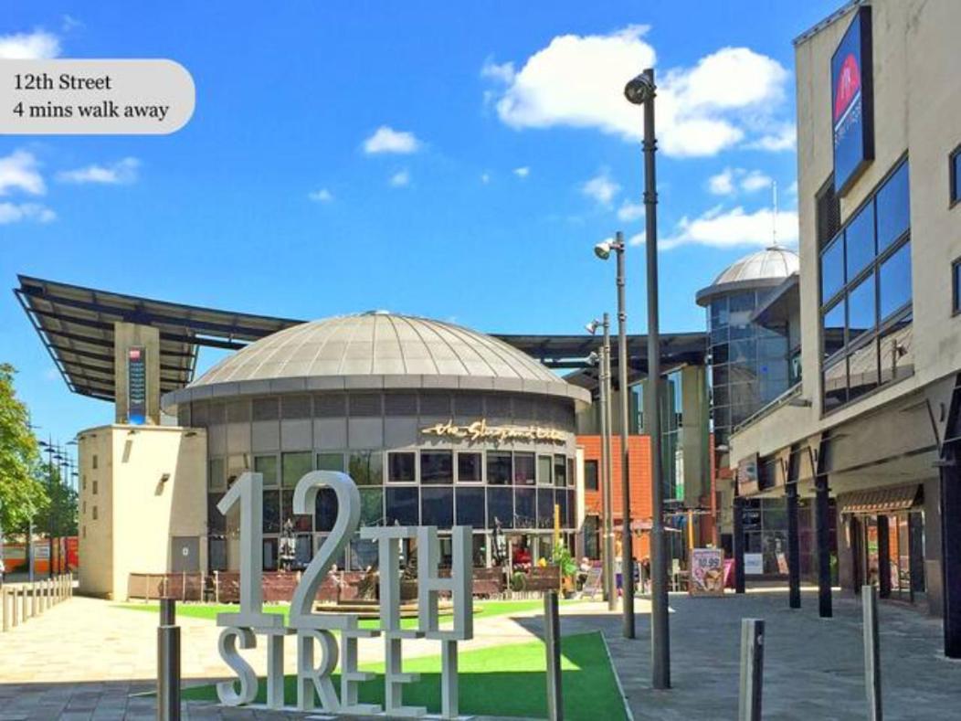 Luxury Campbell Park Apartments In Central Mk With Balcony, Free Parking & Smart Tv With Netflix By Yoko Property Milton Keynes Extérieur photo