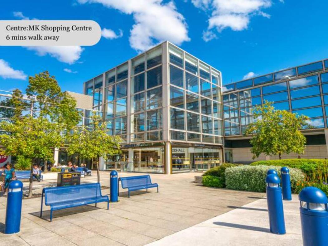 Luxury Campbell Park Apartments In Central Mk With Balcony, Free Parking & Smart Tv With Netflix By Yoko Property Milton Keynes Extérieur photo